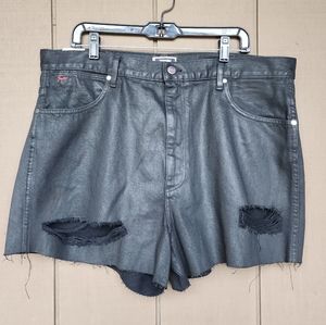 Wrangler x Fender festival shorts high rise sz. 35 cut off distressed